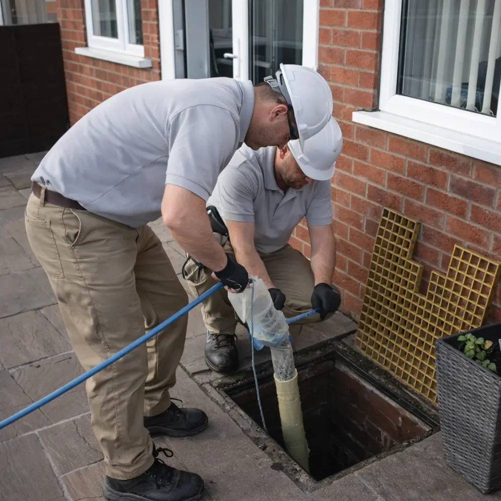 Blocked drain repair service in Harbledown