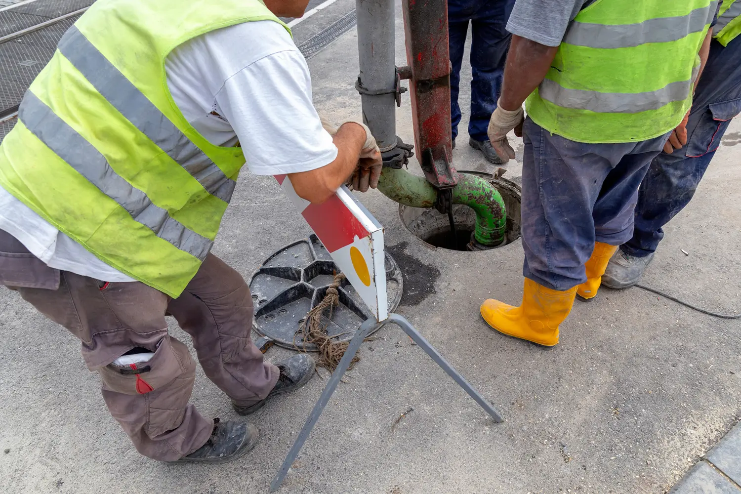 CCTV drain survey inspection in Harbledown